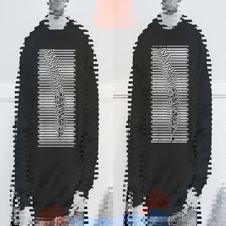 ゼブラ 錯視 メンズ レディース キッズ スウェットシャツ 高齢者への贈り物