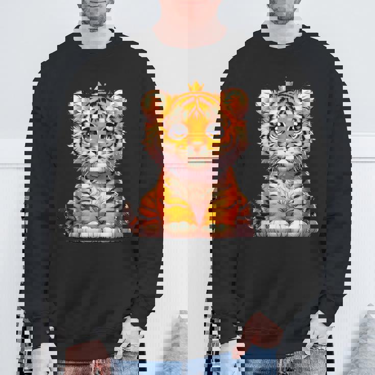 タイガーカブ×可愛いベイビータイガー スウェットシャツ 高齢者への贈り物