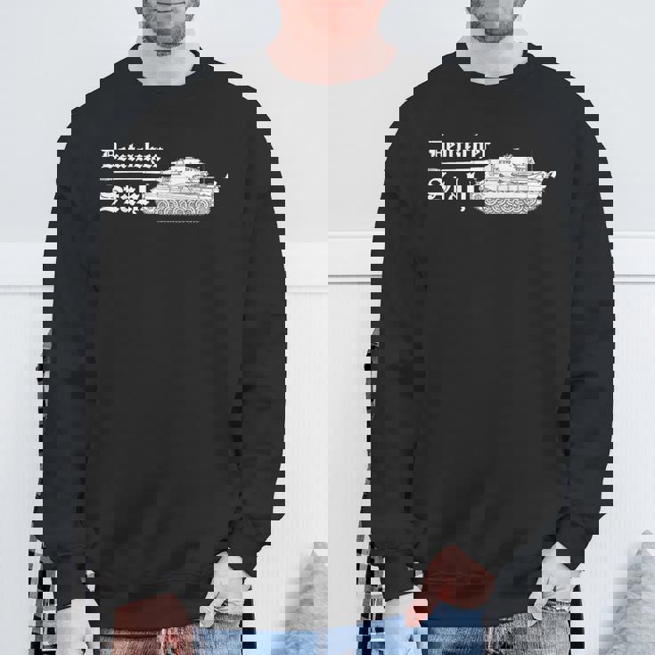 タイガー戦車 第二次世界大戦の戦車扇風機 Panzerkampfwageni スウェットシャツ 高齢者への贈り物