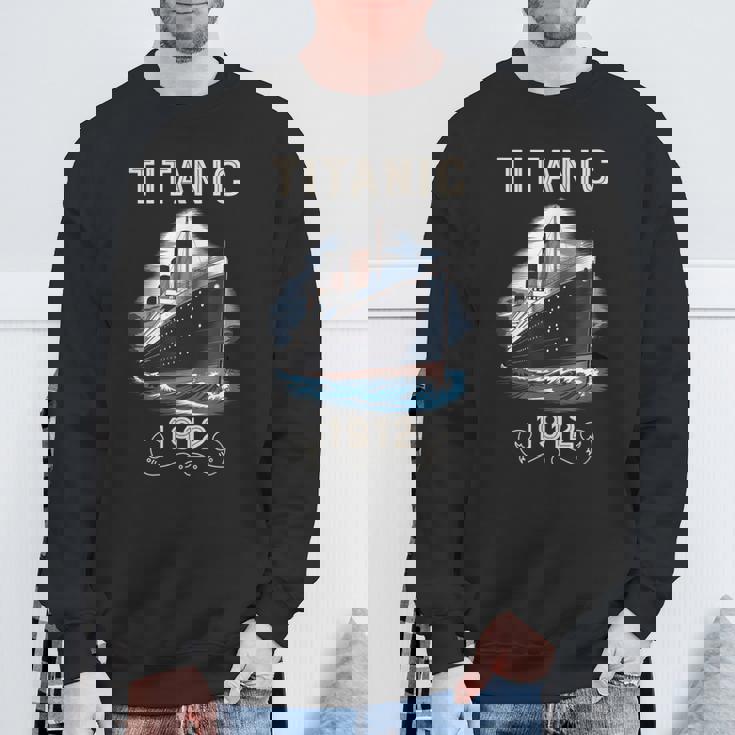 タイタニック 1912 ヴィンテージ タイタニック エキスパート タイタニック ボーイズ ガールズ スウェットシャツ 高齢者への贈り物