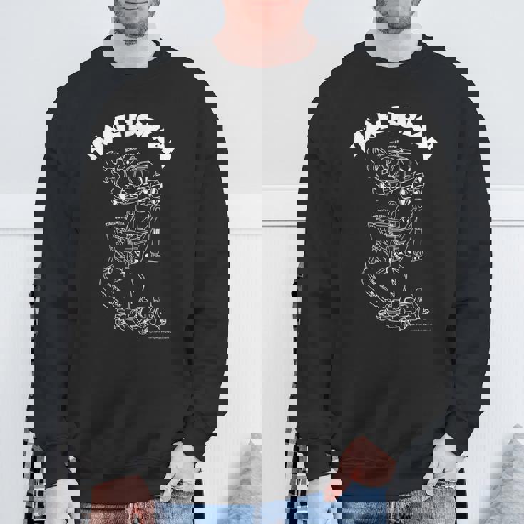 タイムボカン デザインn スウェットシャツ 高齢者への贈り物