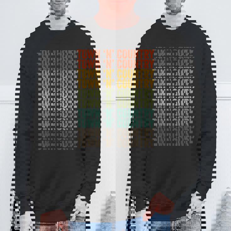 タウンアンドカントリーシティレトロ スウェットシャツ 高齢者への贈り物