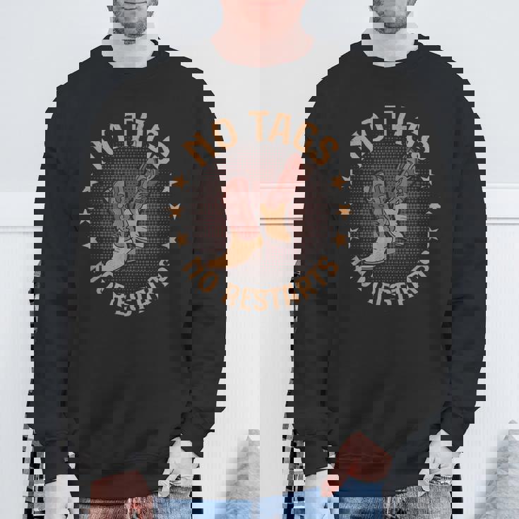 タグなし ノーリスタート ラインダンス カントリーミュージック スウェットシャツ 高齢者への贈り物