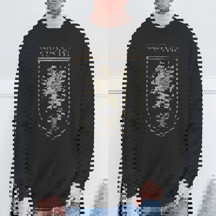 タルタリア-タルタリア帝国グリフィン、タルタリア家紋 スウェットシャツ 高齢者への贈り物