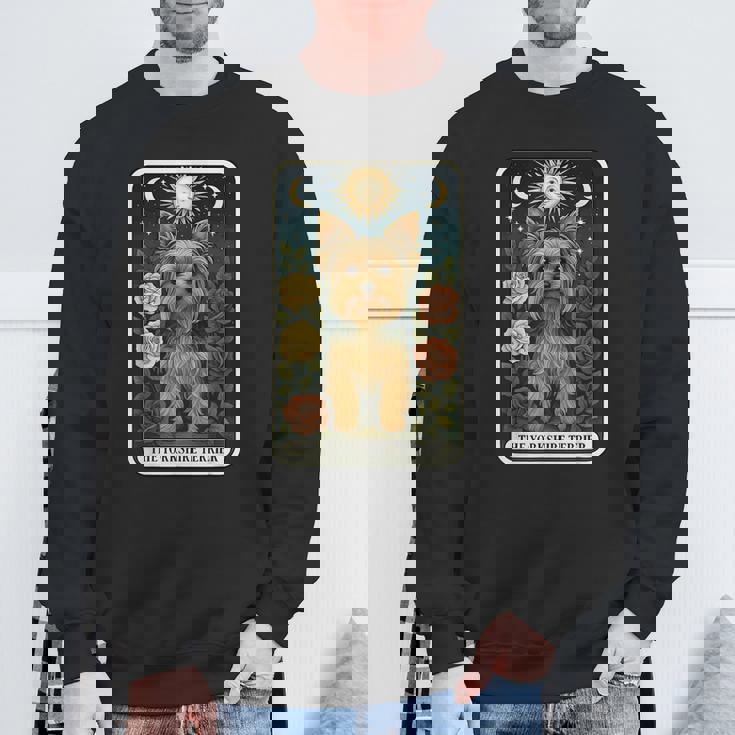 タロットヨークシャーテリア スウェットシャツ 高齢者への贈り物