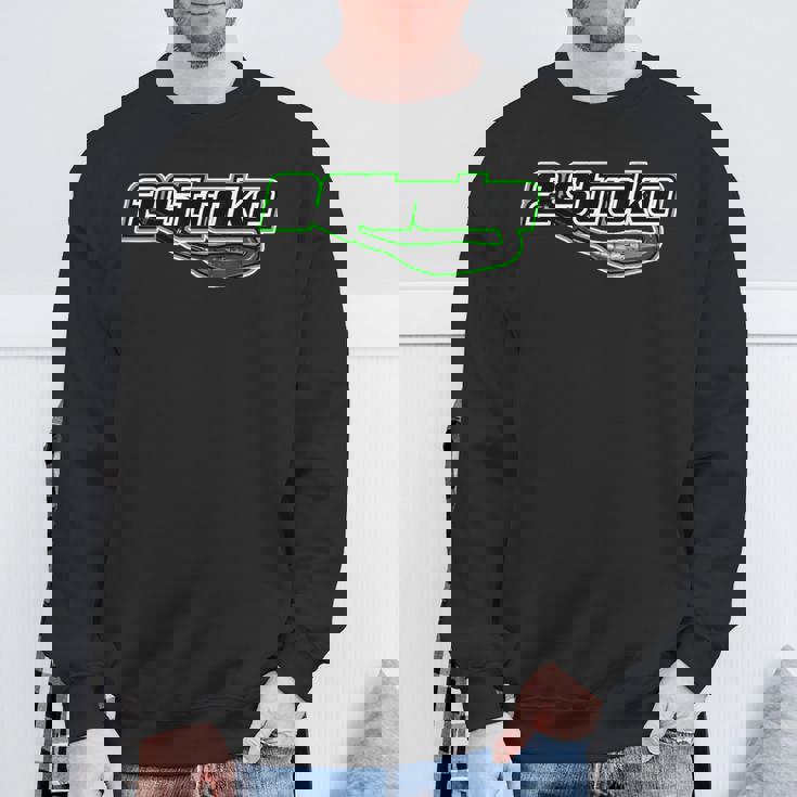 ダート バイク 2 ストローク エキゾースト エンデューロ オートバイ レース トラック スウェットシャツ 高齢者への贈り物