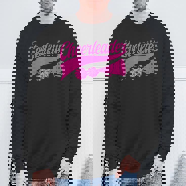 チアリーダー おもしろい チアリーディング チア練習 スポーツチーム スウェットシャツ 高齢者への贈り物