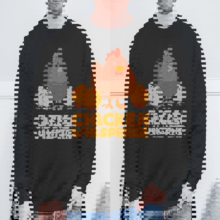 チキンウィスパラー ファストフード ファンギフト スウェットシャツ 高齢者への贈り物