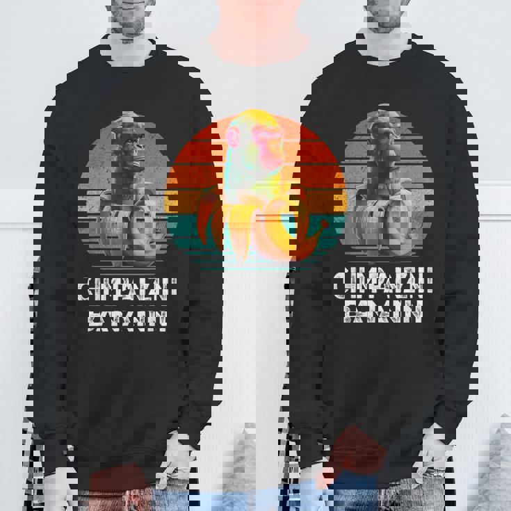 チンパンジーニ バナニーニ イタリアン ブレイン ミーム チンパンジーニ スウェットシャツ 高齢者への贈り物