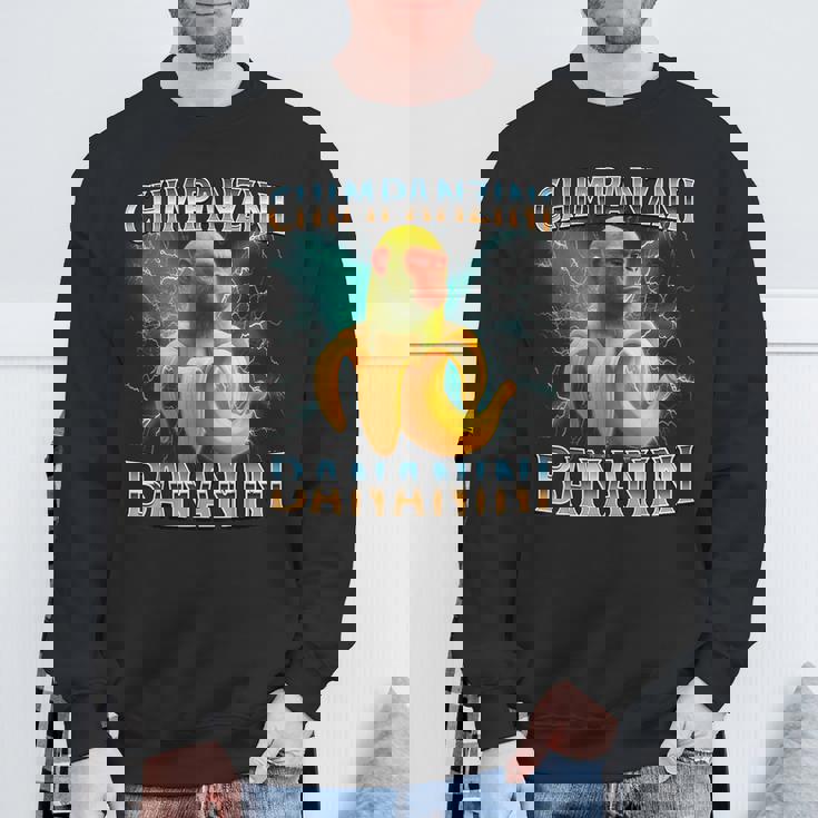 チンパンジーニ バナニーニ イタリアンブレイン スウェットシャツ 高齢者への贈り物