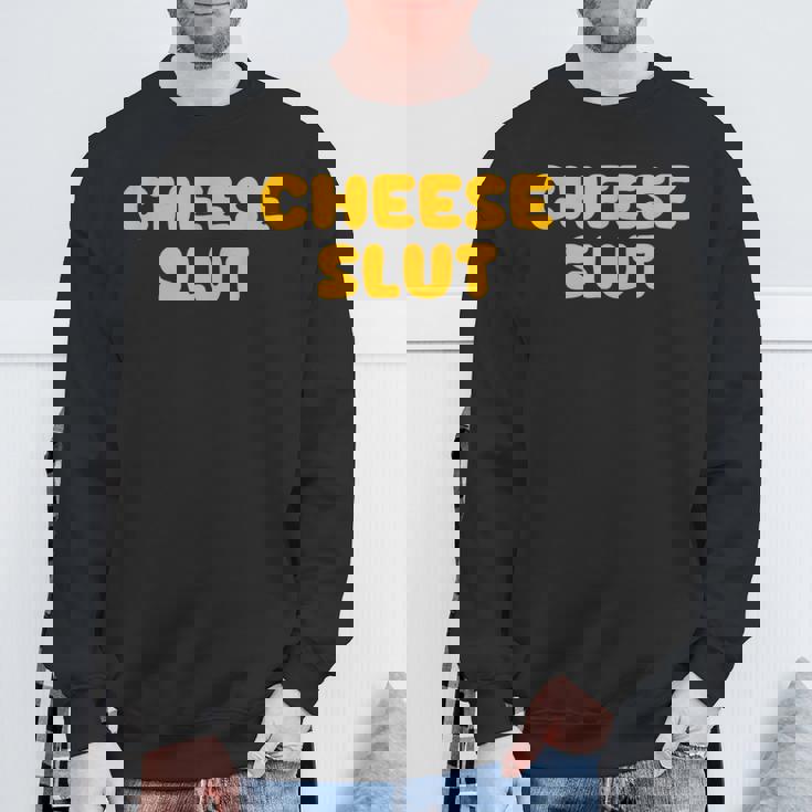 チーズ痴女 スウェットシャツ 高齢者への贈り物