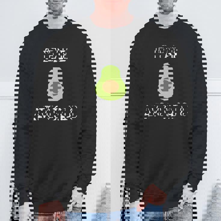 チームアボカドtシャツ 面白いアボカドシャツ ビーガン スウェットシャツ 高齢者への贈り物