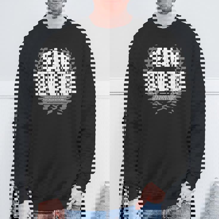 チームタナカ 誇り高き家族メンバー 田中 スウェットシャツ 高齢者への贈り物