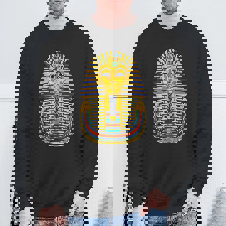 ツタンカーメン エジプトファラオ ピラミッド 古代エジプト スウェットシャツ 高齢者への贈り物