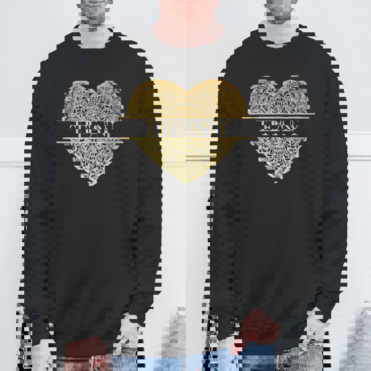 ティファニーの名前 スウェットシャツ 高齢者への贈り物