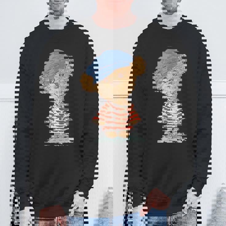 テディベア かわいい 熊 ぬいぐるみ ギフト 動物 アート イラスト スウェットシャツ 高齢者への贈り物