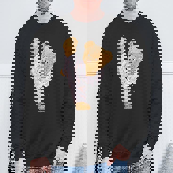 テディ空手ベア スウェットシャツ 高齢者への贈り物