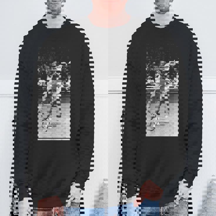 テニスプレーヤー ビョルン・ボルグ 1980 スウェットシャツ 高齢者への贈り物