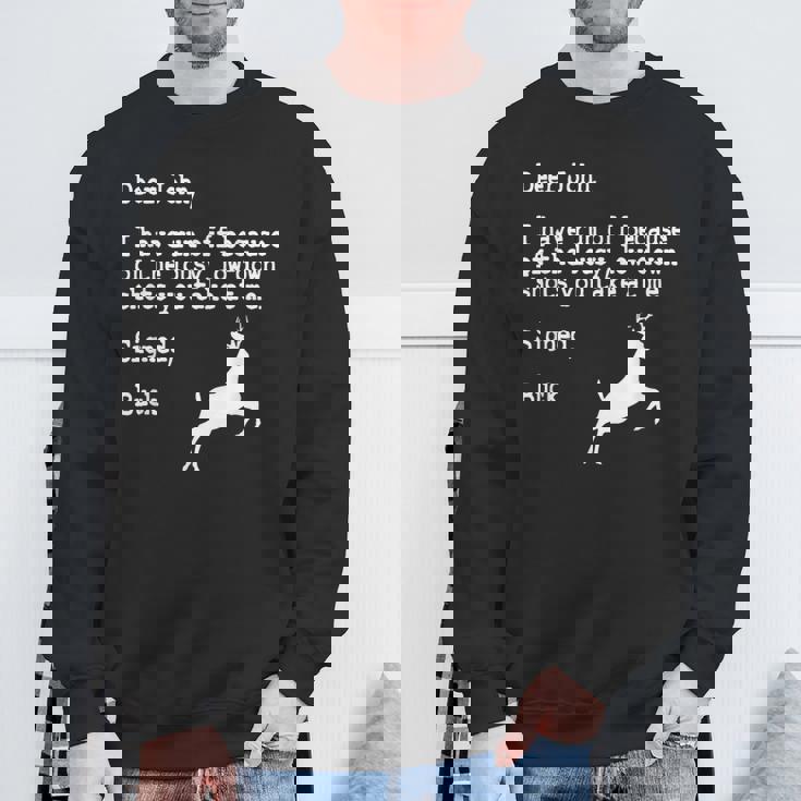 ディア・ジョン スウェットシャツ 高齢者への贈り物