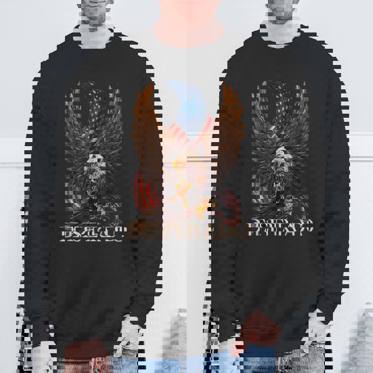 デスペラードカウボーイイーグル スウェットシャツ 高齢者への贈り物