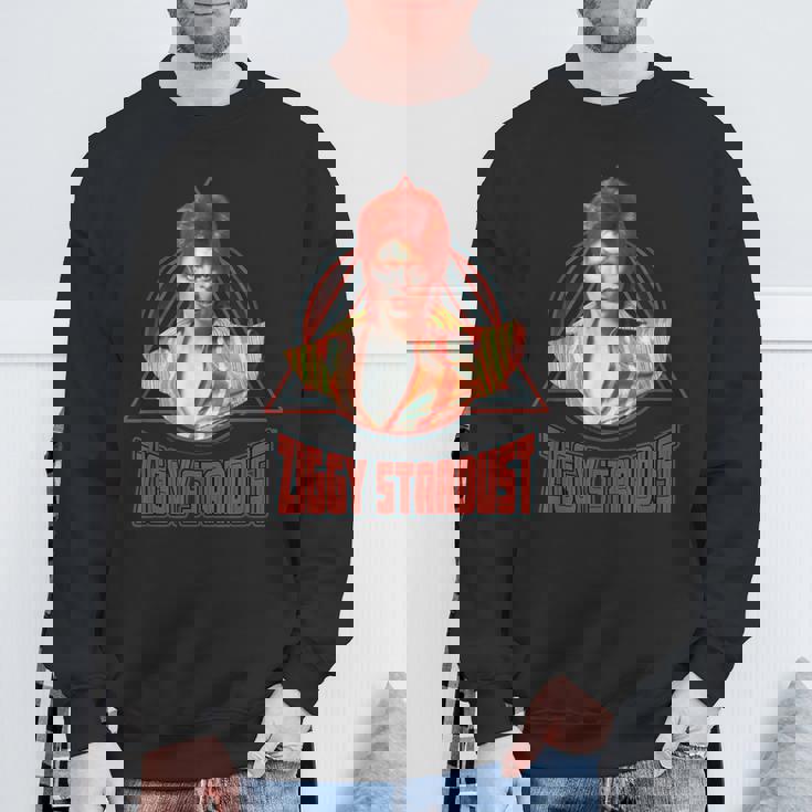 デヴィッド・ボウイ ミュージック ロック ジギー スターダスト 2 スウェットシャツ 高齢者への贈り物