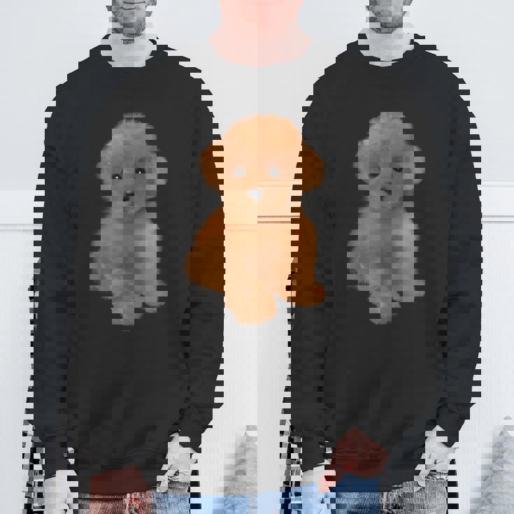 トイプードル 犬種 ミニプードル 子犬 スウェットシャツ 高齢者への贈り物