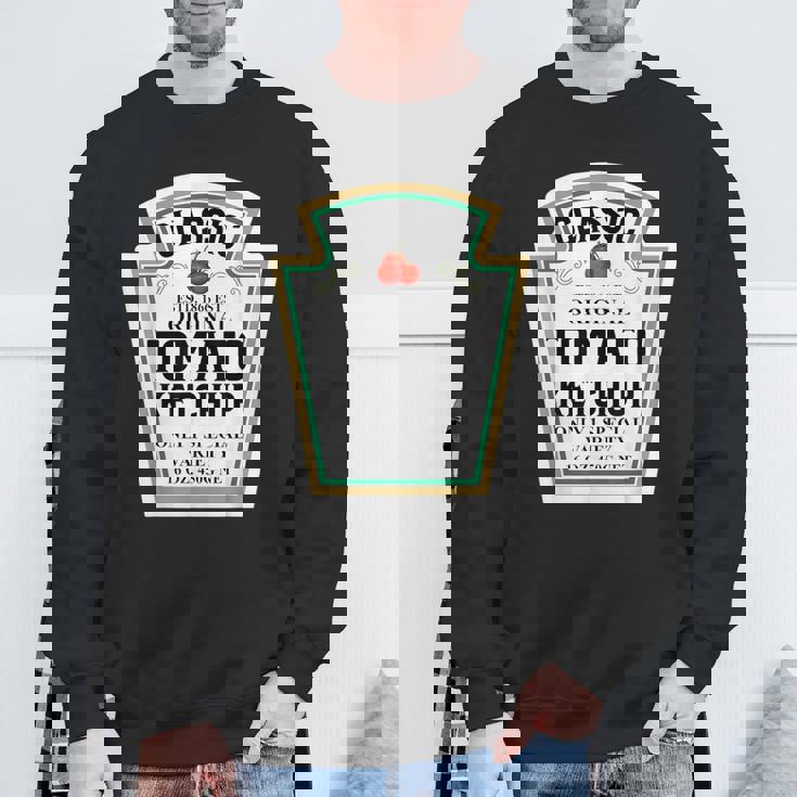 トマトケチャップ カップルグループ ハロウィンコスチューム Diy ラストミン スウェットシャツ 高齢者への贈り物