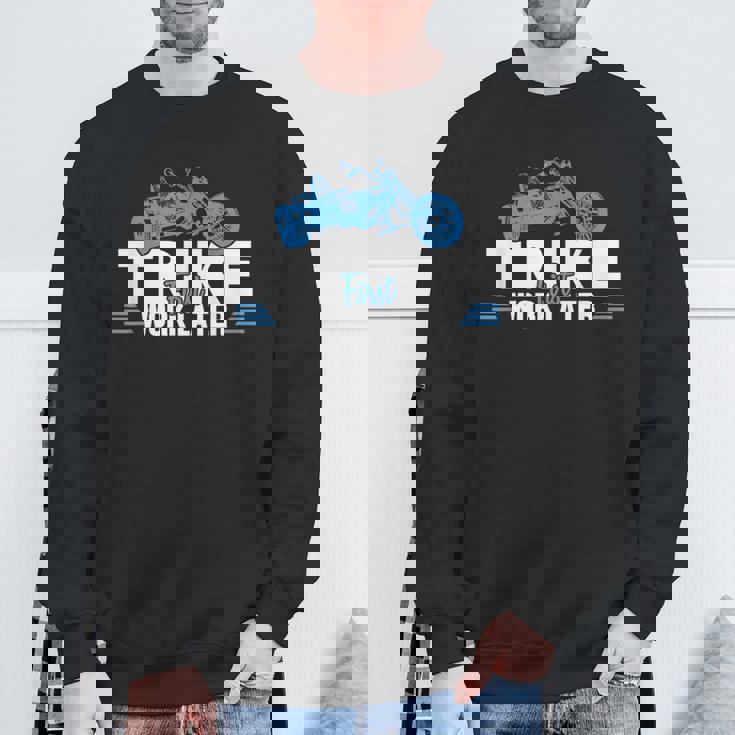 トライクファーストワーク後期三輪トライクバイクトライカートライクトライク スウェットシャツ 高齢者への贈り物