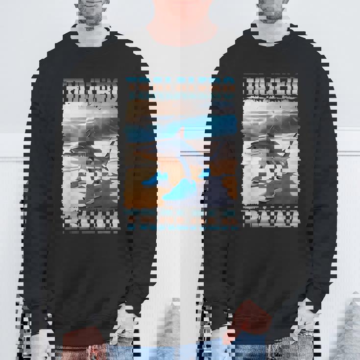 トラレロ トラララ ブートレッグ ブレイン レッド イタリアン ブレイン レッド ミーム スウェットシャツ 高齢者への贈り物