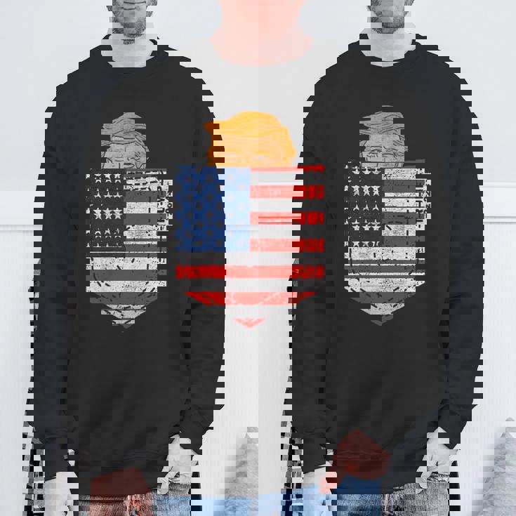 トランプ・イン・ユア・ポケットusa選挙 2024年7月4日のトランプ スウェットシャツ 高齢者への贈り物