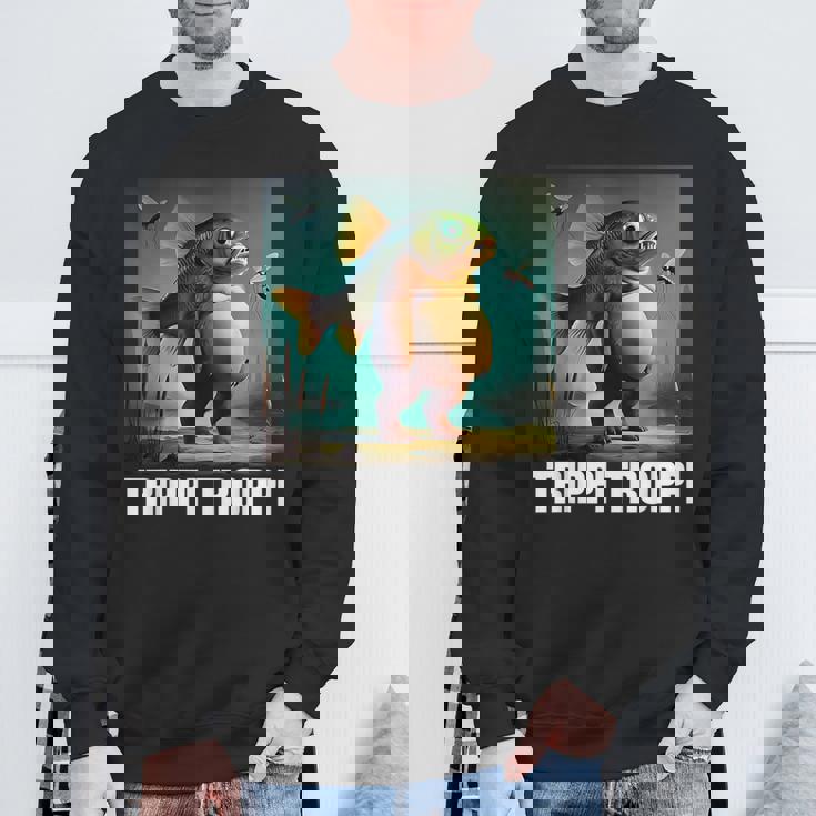 トリッピ・トロッピ-イタリアン・ブレインロット・ミーム スウェットシャツ 高齢者への贈り物