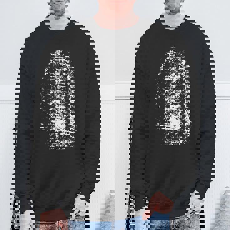 トリノのシュラウド イエス・キリストの顔 スウェットシャツ 高齢者への贈り物