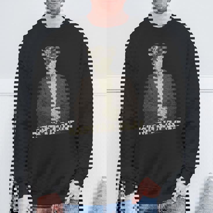 ドイツ首相オラフ・ショルツ ブラックアイパッチ 連邦議会 スウェットシャツ 高齢者への贈り物