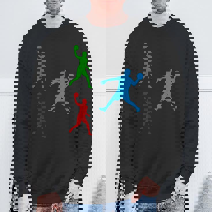 ドッジボール シルエット ドッジボール プレイヤーシルエット ドッジボール スウェットシャツ 高齢者への贈り物