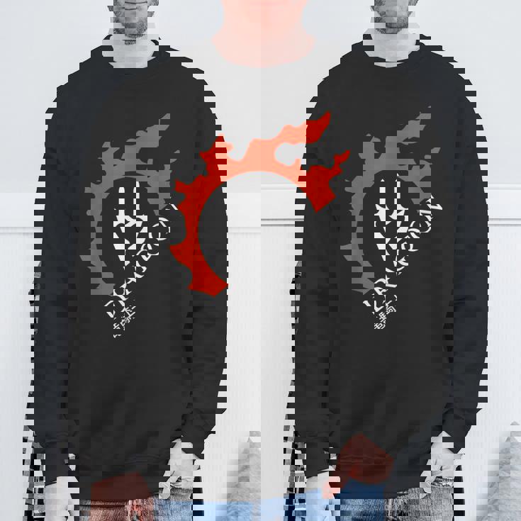 ドラゴン 光と闇の戦士のために スウェットシャツ 高齢者への贈り物