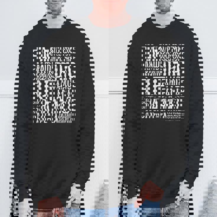 ドラムルーディメンツ スウェットシャツ 高齢者への贈り物