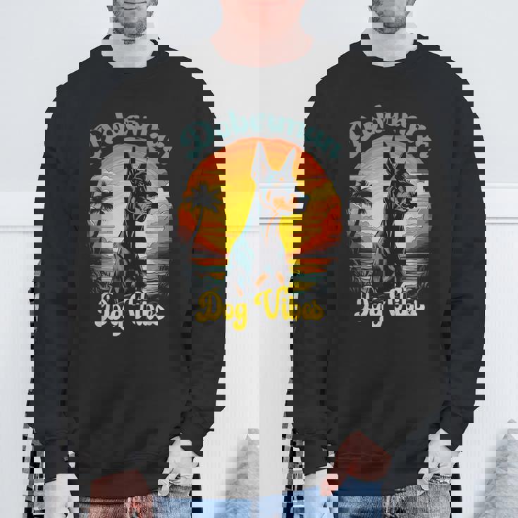 ドーベルマン 犬の飼い主 私が叶えるドーベルマン スウェットシャツ 高齢者への贈り物