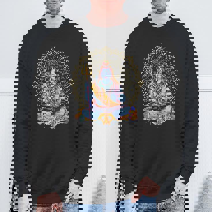 ナマステ インド 神 シバ ヒンドゥー教 神 信仰 スウェットシャツ 高齢者への贈り物