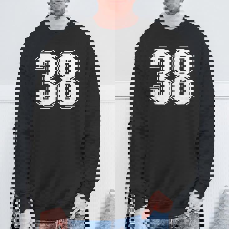 ナンバー38 スポーツ ナンバープレイヤー ナンバー38 スウェットシャツ 高齢者への贈り物