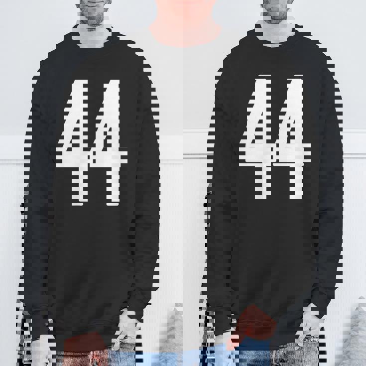 ナンバー44インチホワイトポケットスタイルバージョン。 スウェットシャツ 高齢者への贈り物