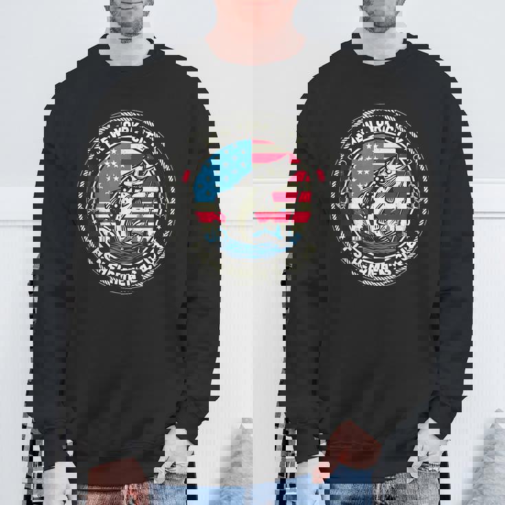 ニューヨーク市フィッシャーマンズクラブ アメリカ国旗釣り スウェットシャツ 高齢者への贈り物