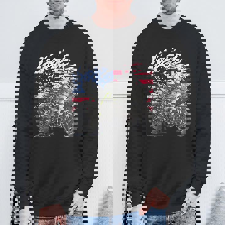 ニンジャ H2 7月4日 アメリカ版 スウェットシャツ 高齢者への贈り物