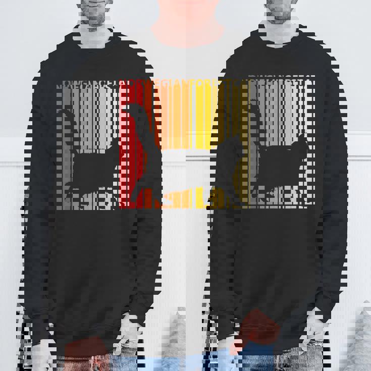 ノルウェージャンフォレストキャット 猫の所有者の贈り物 スウェットシャツ 高齢者への贈り物