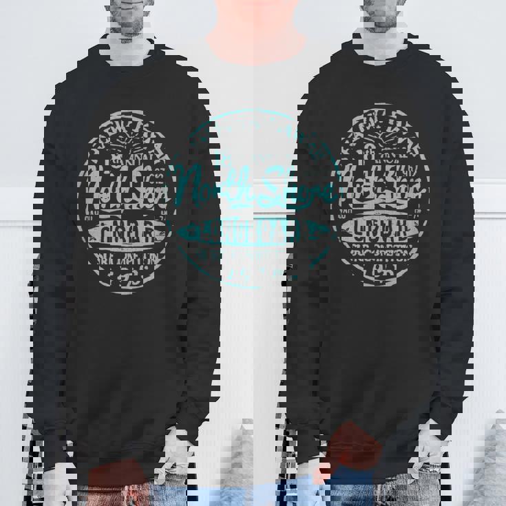 ノースショアハワイロングボードサーフ スウェットシャツ 高齢者への贈り物