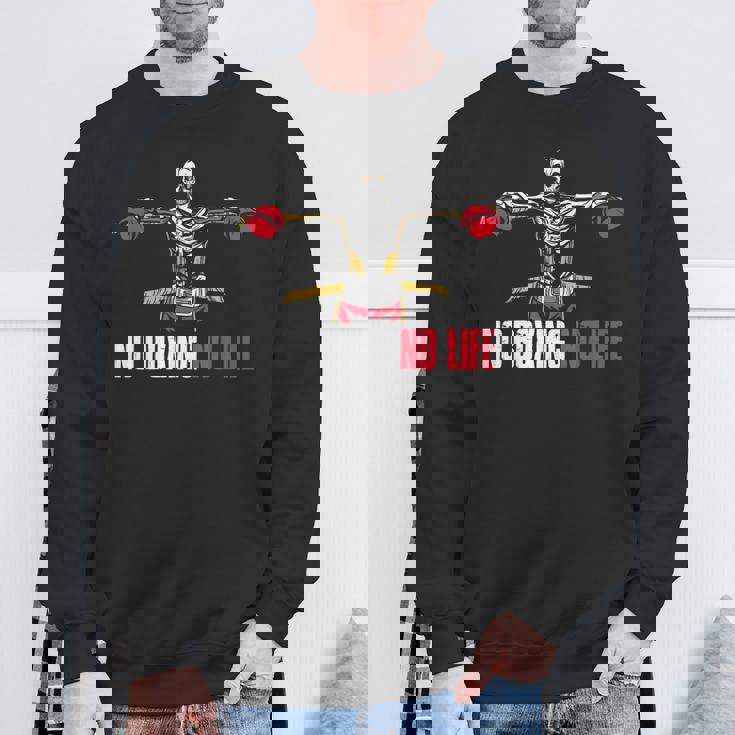 ノーボクシングノーライフ ボクシング スウェットシャツ 高齢者への贈り物