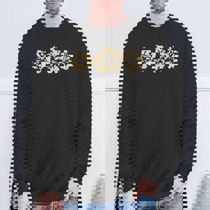 ハイビスカス ハワイアンスタイル スウェットシャツ 高齢者への贈り物