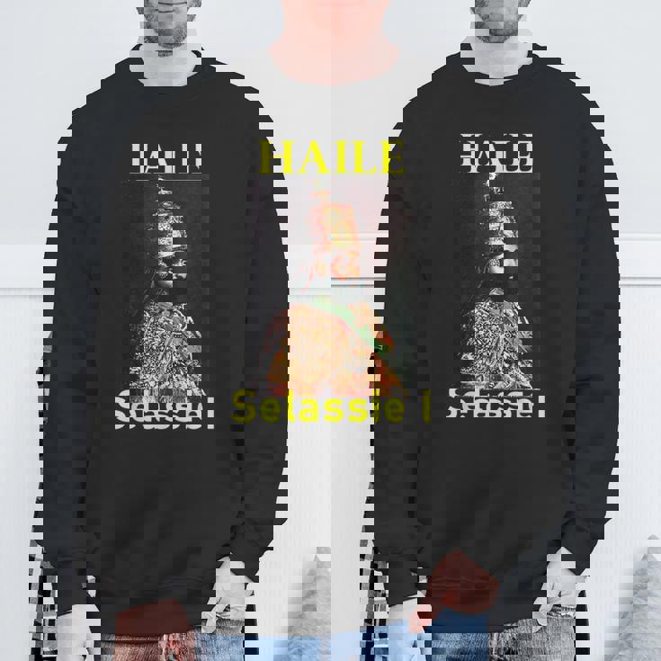 ハイレ・セラシエ・ラスタファリ スウェットシャツ 高齢者への贈り物