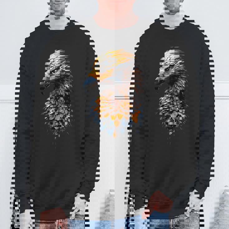 ハゲワシ 猛禽類 ハゲワシ スイートハゲワシ スウェットシャツ 高齢者への贈り物