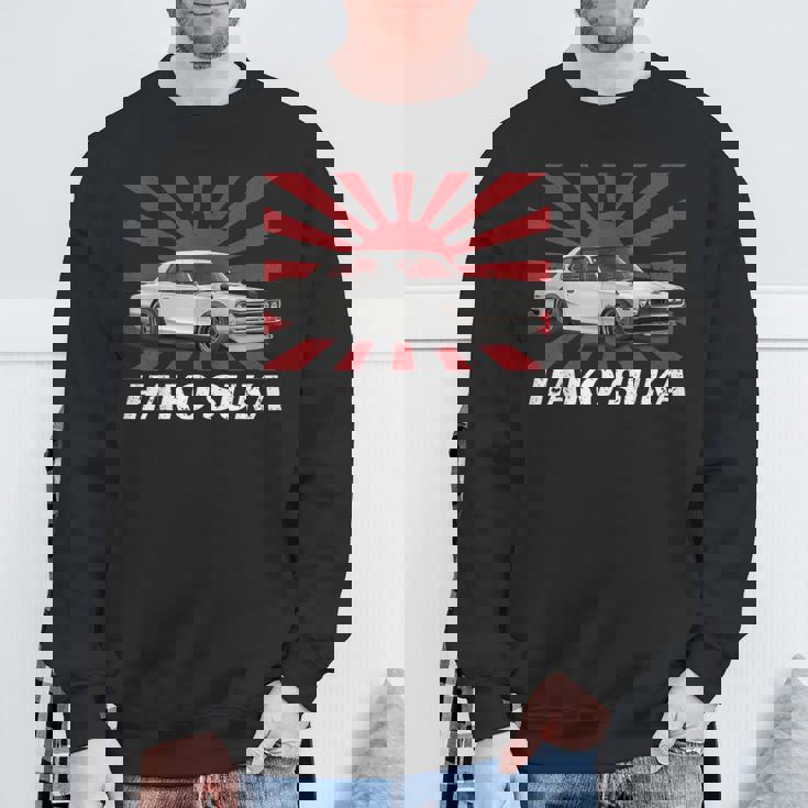 ハコスカ クラシック Jdm レーシングシャツ スウェットシャツ 高齢者への贈り物