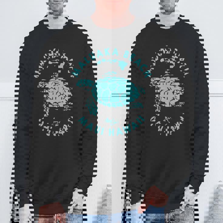 ハワイ ホヌ ウミガメ マルカビーチ マウイ スウェットシャツ 高齢者への贈り物